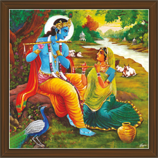 Radha Krishna Paintings (RK-2292)